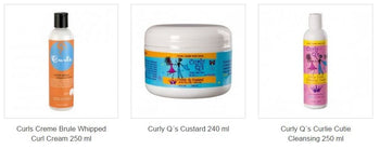 GELS, KINKY ANC CURLY