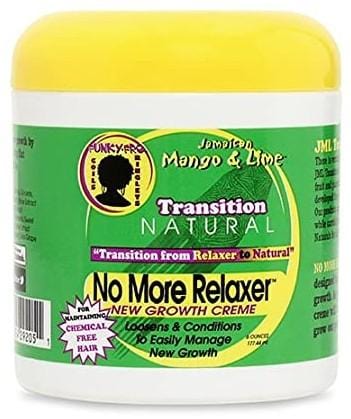Jamaican Mango and Lime Transition Natural No More Relaxer Growth Creme 177 ml