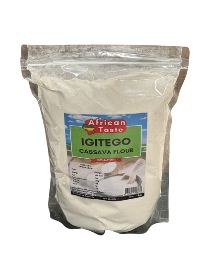 African Taste Cassava Flour Igitego Rwanda 1 kg