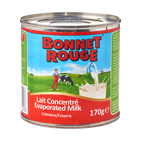 BONNET ROUGE EVAPORATED MILK CREAMY 170 ML - Africa Products Shop