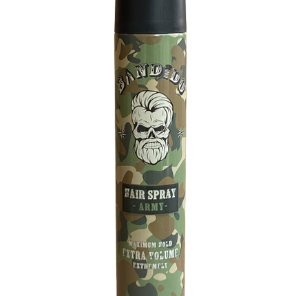 Bandido Hair Spray Army Maximum Hold Extra Volume 280 g - Africa Products Shop