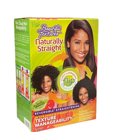 Beautiful Textures Naturally Straight Reversible Straightening Texture Manageability System - Africa Products Shop