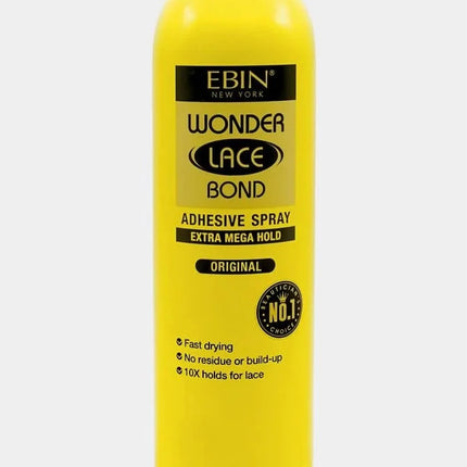 Ebin Wonder Lace Bond Spray Extra Mega Hold Original 180ml - Africa Products Shop