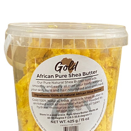 Gold Pure African Pure Shea Butter 425 g - Africa Products Shop