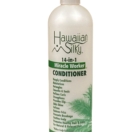 Hawaiian Silky 14-in-1 Miracle Worker Conditioner 474ml - Africa Products Shop