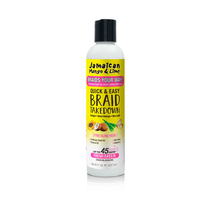 Jamaican Mango & Lime Quick & Easy Braid Takedown 237ml - Africa Products Shop