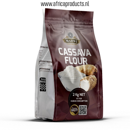 Mahwi Cassava Flour Rwanda 2 kg - Africa Products Shop
