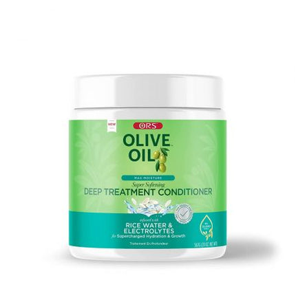 ORS Olive Oil Max Moisture Rice Water & Electrolytes Deep Treatment Conditioner 567 g - Africa Products Shop