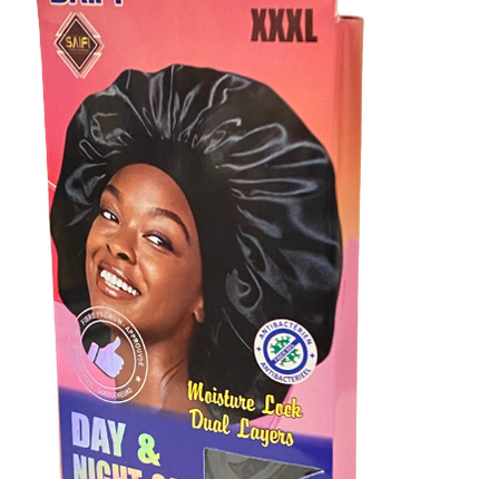 Saifi Day and Night Cap XXXL SF 002 BLACK - Africa Products Shop