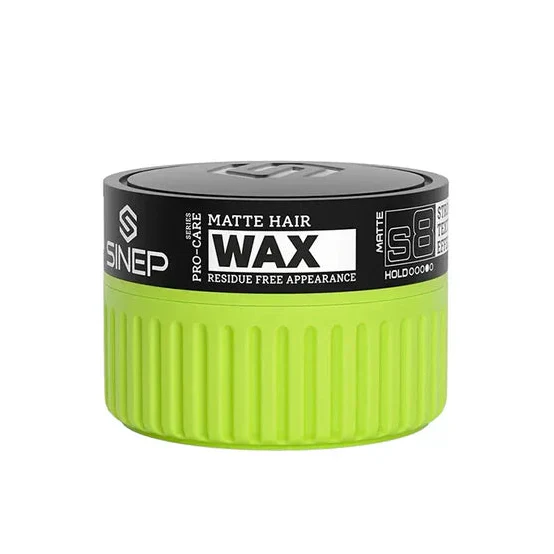 Sinep Aqua Hair Wax Strong Texture Effect S8 Matte 150 ml - Hairwaxshop